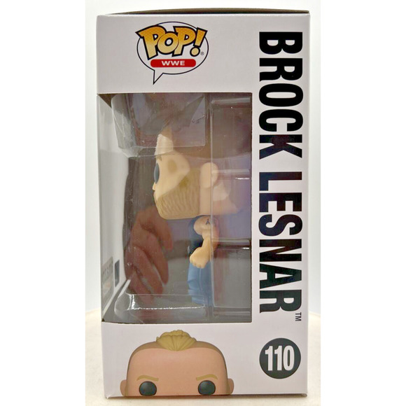 Funko Pop! WWE Brock Lesnar Amazon Exclusive #110 F23 - Picture 2 of 6